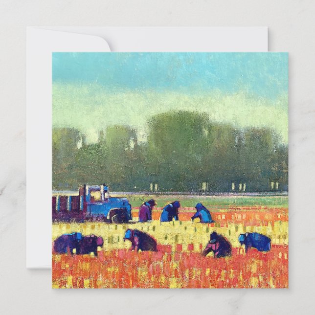 Square Flat Note Card (Front)