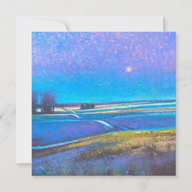 Square Flat Note Card (Front)