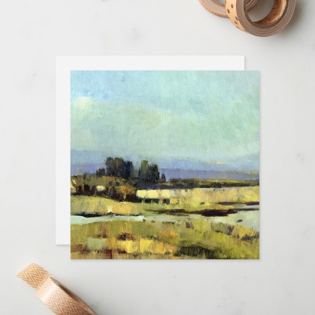 Square Flat Note Card (Front/Back In Situ)