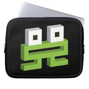 Square frog laptop sleeve