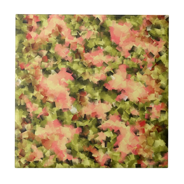 square, geometric, texture, plaid, check, fabric, ceramic tile (Front)
