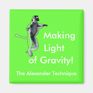 Square Green Magnet 2