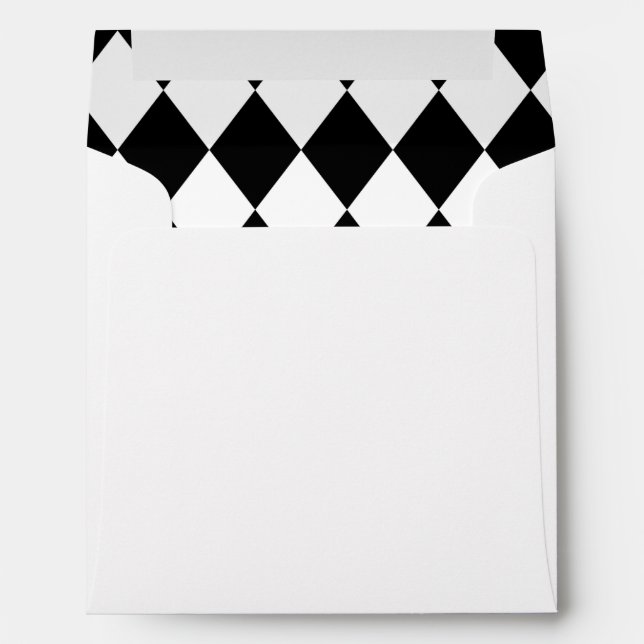 Square Harlequin inside Envelope (Back (Bottom))
