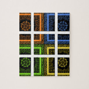 Square in a box jigsaw puzzle