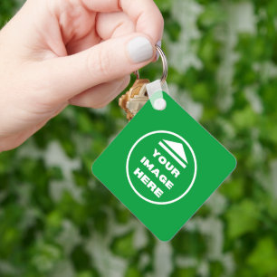 Square Keychain - Personalised - Add Image / Text 
