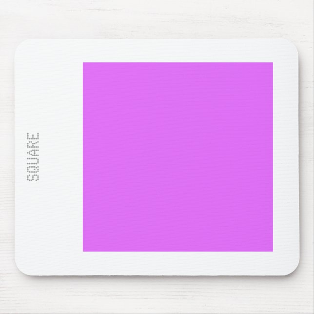 Square - Lt Purple and White Mouse Pad (Front)