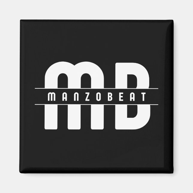 Square Magnet - Manzobeat (Front)
