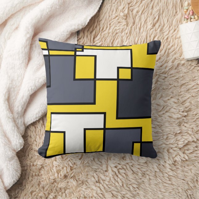 Square Maze Cushion (Blanket)