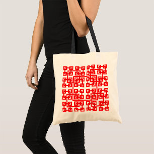 Square Mesh Tote Bag