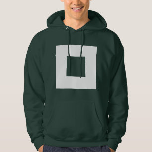 Square Motif Hoodie