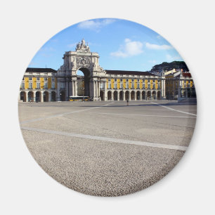 Square of Trade, Lisbon, Portugal Magnet