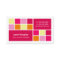"Square One" Pink & Orange Mummy Business Card