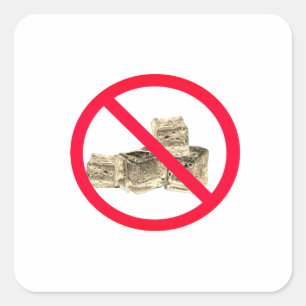 Square/Other shapes- Anti-Ice / Ice Out  Square Sticker