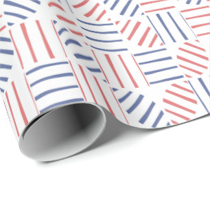 Square Patch Pattern Wrapping Paper