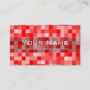 Square pattern Business Card