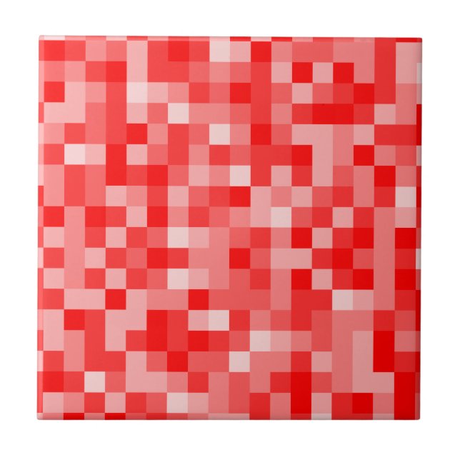 Square Pattern Ceramic Tile (Front)