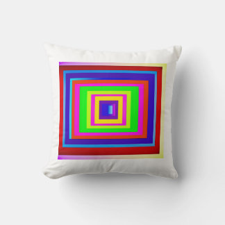 Square pattern design bright  cushion