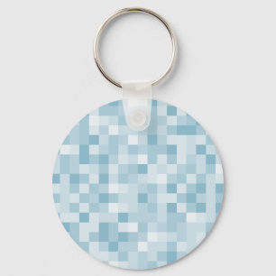 Square pattern key ring