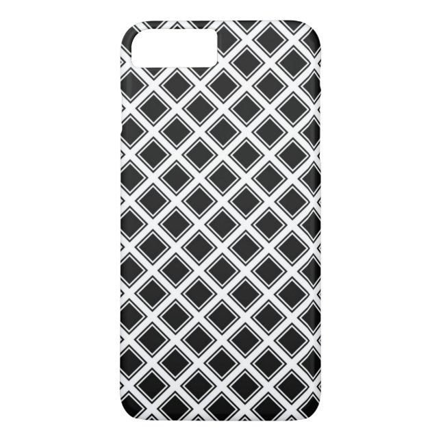 Square Pattern Seamless Repeat Case-Mate iPhone Case (Back)