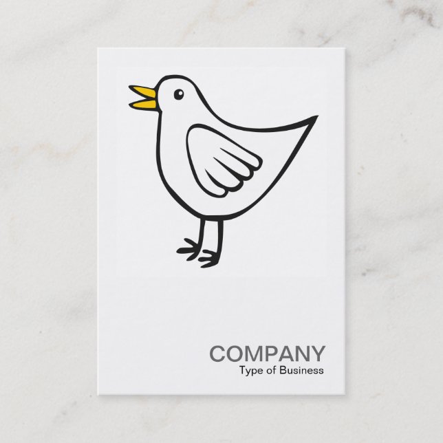 Square Photo 0229 - Little Bird 03 Business Card (Front)