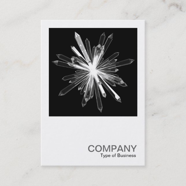 Square Photo 0301 - Crystal Star Business Card (Front)