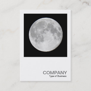 Square Photo 0477 - Super Moon Business Card