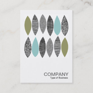 Square Photo 0492 - Textured Leaves 01 Business Card