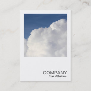 Square Photo 0578 - Cumulus Cloud Business Card