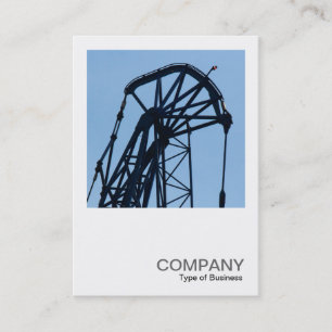 Square Photo 0582 - Tower Crane (Detail) Business Card