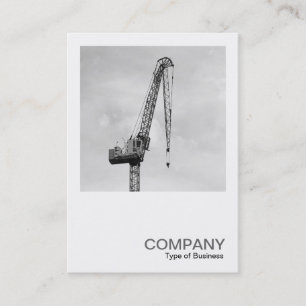 Square Photo 0583 - Tower Crane Business Card