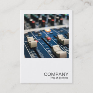 Square Photo 0590 - Mixing Desk Business Card