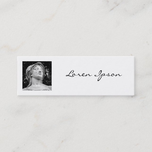 Square Photo - Britannia Mini Business Card (Front)