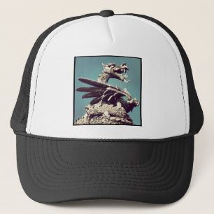 Square Photo - Dragon Trucker Hat