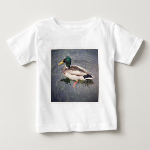 Square Photo - Mallard Duck Baby T-Shirt