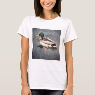 Square Photo - Mallard Duck T-Shirt