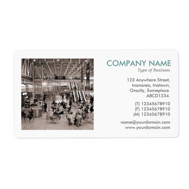 Square Photo - Paddington Station Concourse (Front)