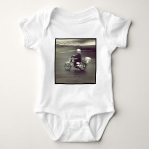 Square Photo - Speedy Moped Baby Bodysuit