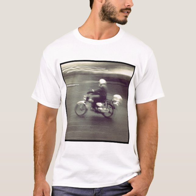 Square Photo - Speedy Moped T-Shirt (Front)
