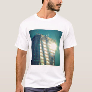 Square Photo - Sun on a Building T-Shirt