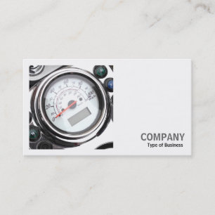 Square Photo (v2) - Motorcycle Speedometer Business Card
