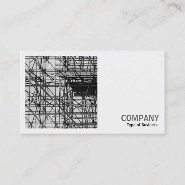 Square Photo (v2) - Scaffolding Business Card (Front)