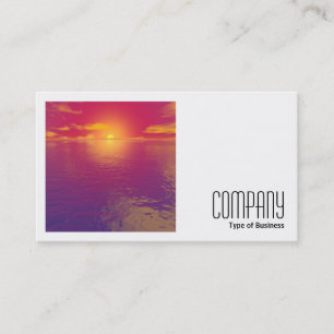 Square Photo (v2) - Sunrise Sunset Business Card