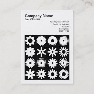 Square Photo (v3) - Cogs 02 Business Card