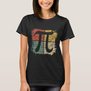 Square Pi Symbol Gift Math Equations Pi Day Teache T-Shirt