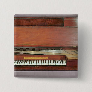 Square piano, 1767 (photo) 15 cm square badge