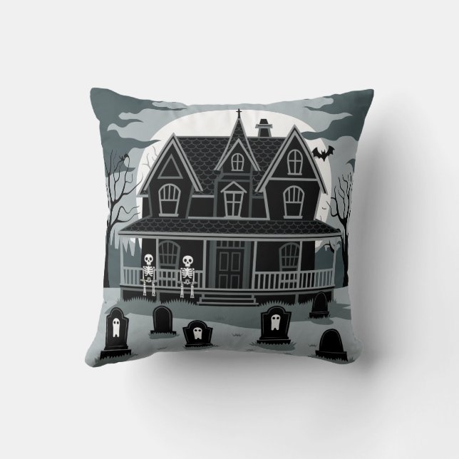 Square pillow cushion for Halloween(3) (Back)