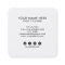 Square professional white add your custom logo