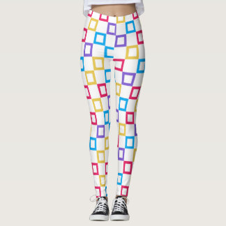 Square Rainbow Leggings