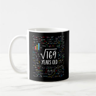 Square Root Of 169 13Th 13 Math Bday Coffee Mug