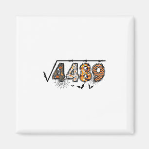 Square Root Of 4489 Funny Halloween 67 Meme Math T Magnet